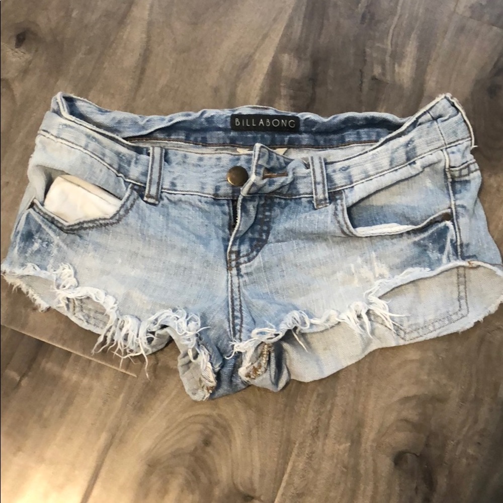 Billabong jean shorts
